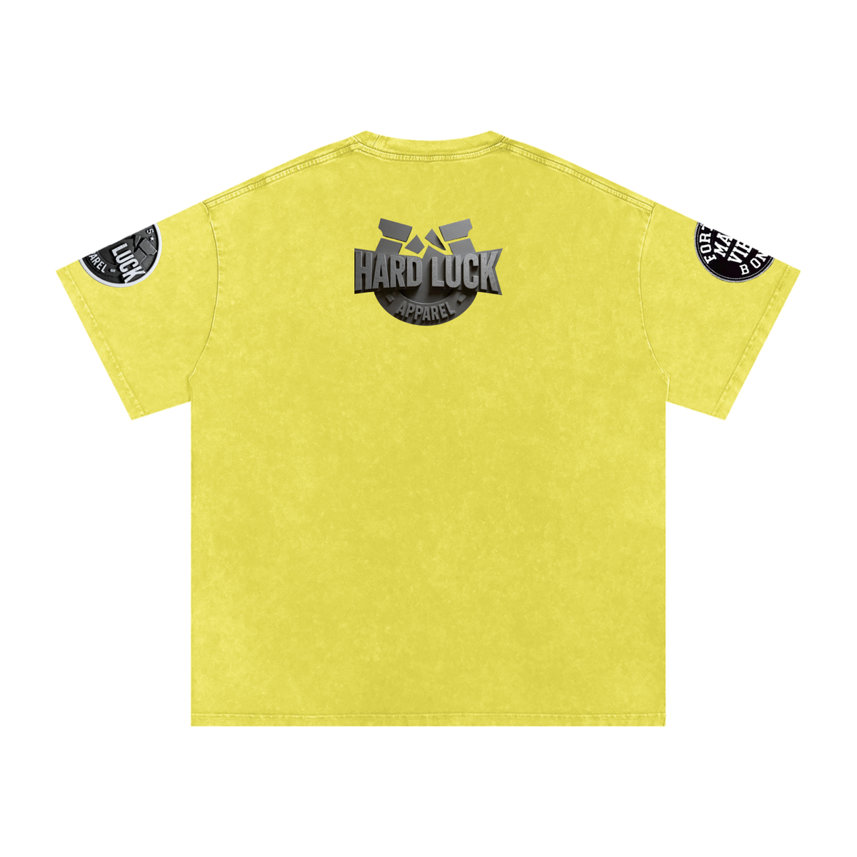 Comedy &Tragedy Snow Washed Oversized Cotton T-Shirt