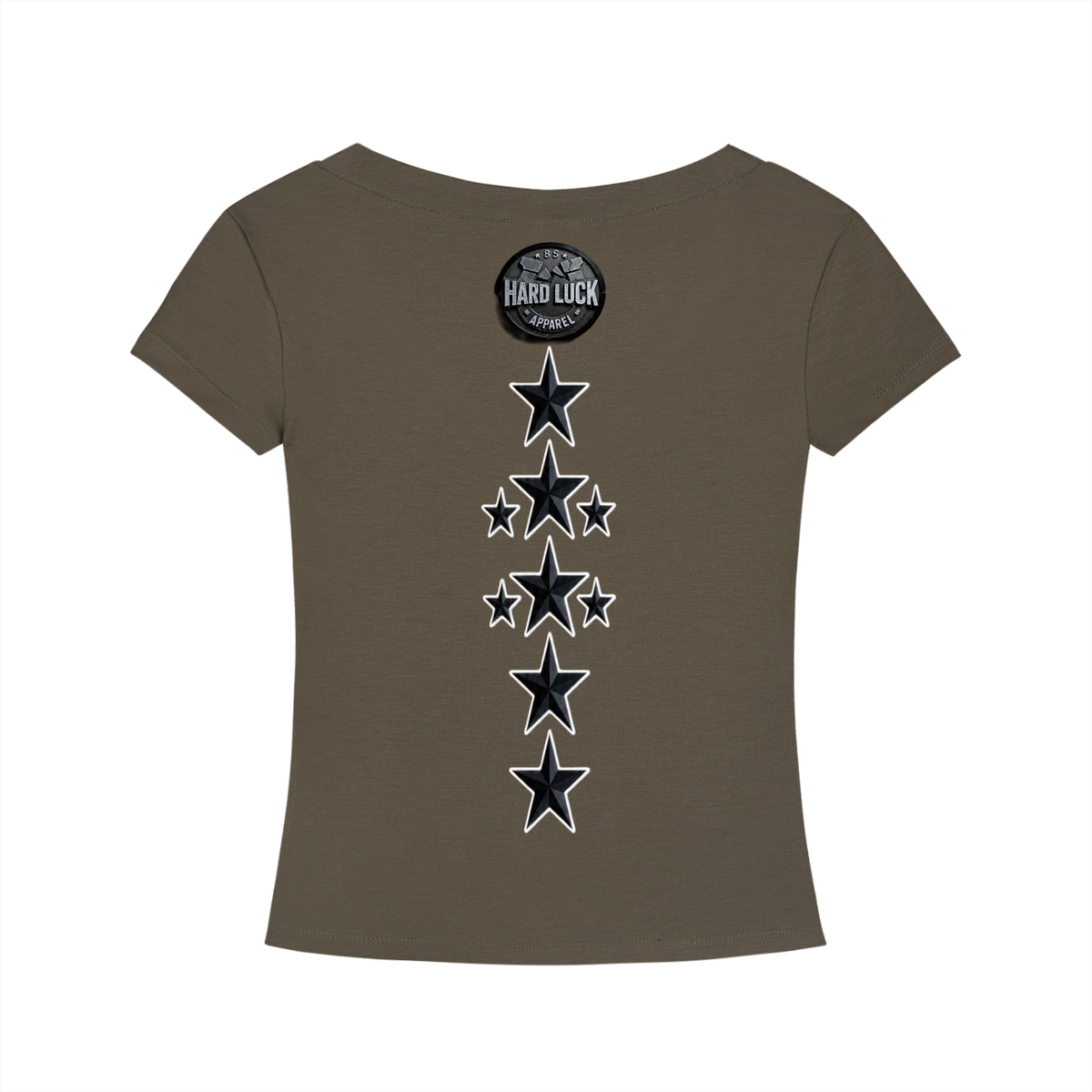 Comedy & Tragedy Tencel Slim Fit V-Neck T-Shirt