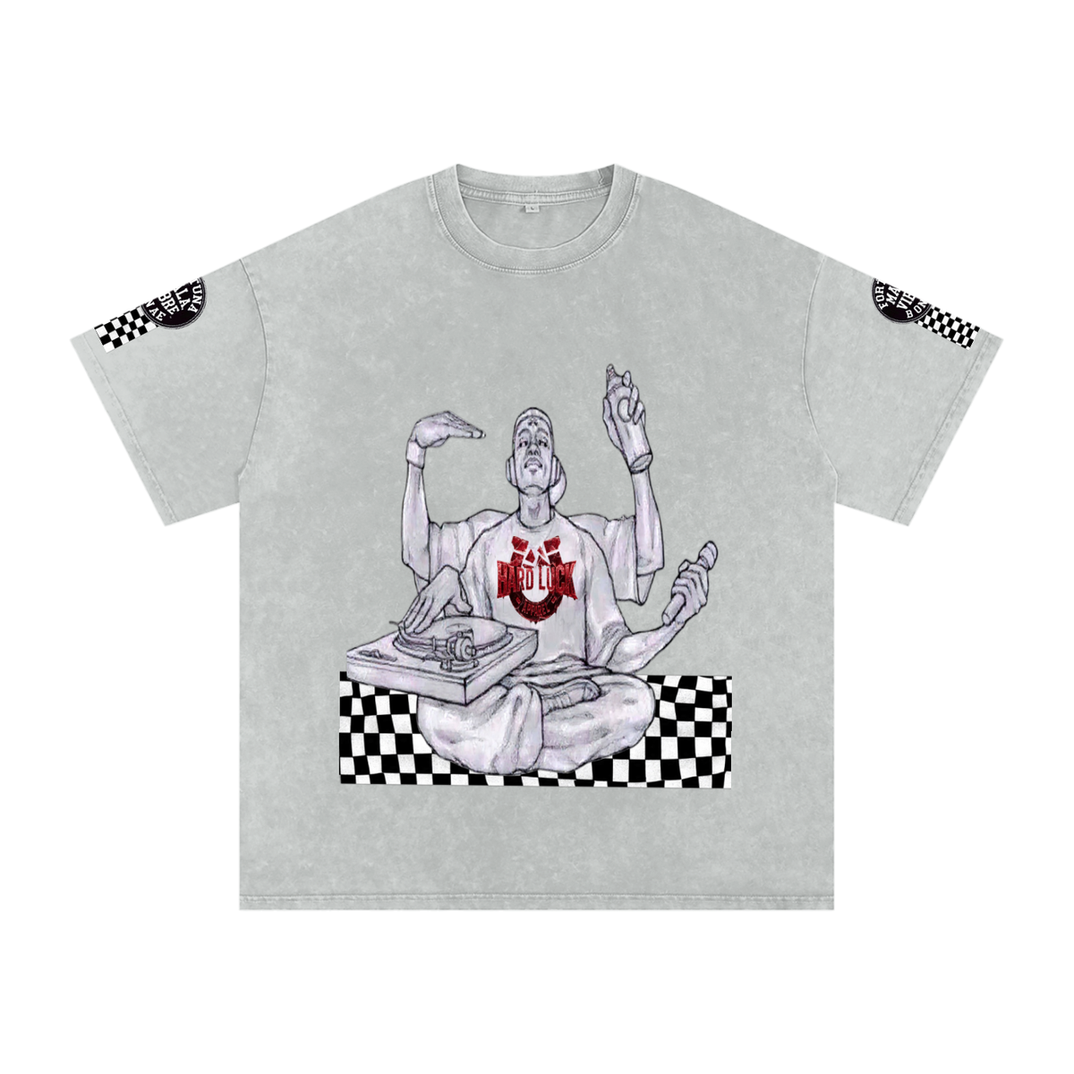 Soul of the Cypher Snow Washed Oversized Cotton T-Shirt