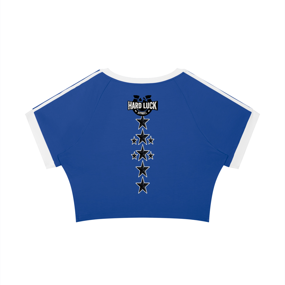 Comedy & Tragedy Women’s Raglan Crop T-Shirt