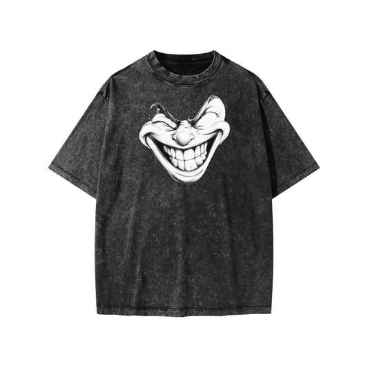 No Laughing Matter Snow Washed Kids' T-Shirt