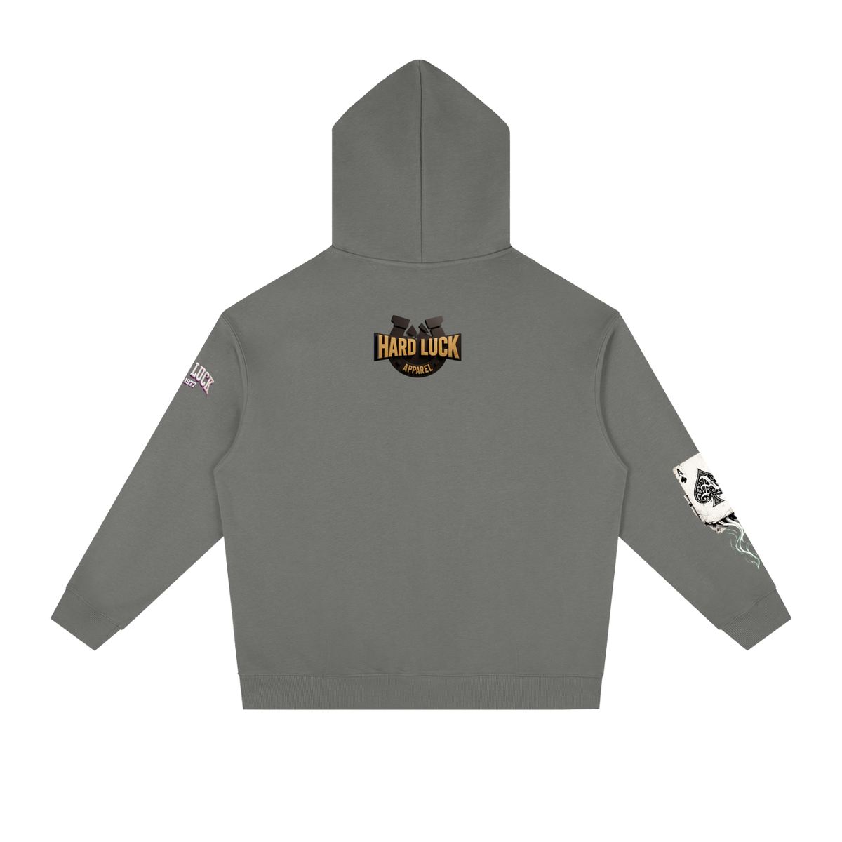 The Gambler: Ace Up the Sleeve Hoodie | Poker Streetwear | Hard Luck Apparel