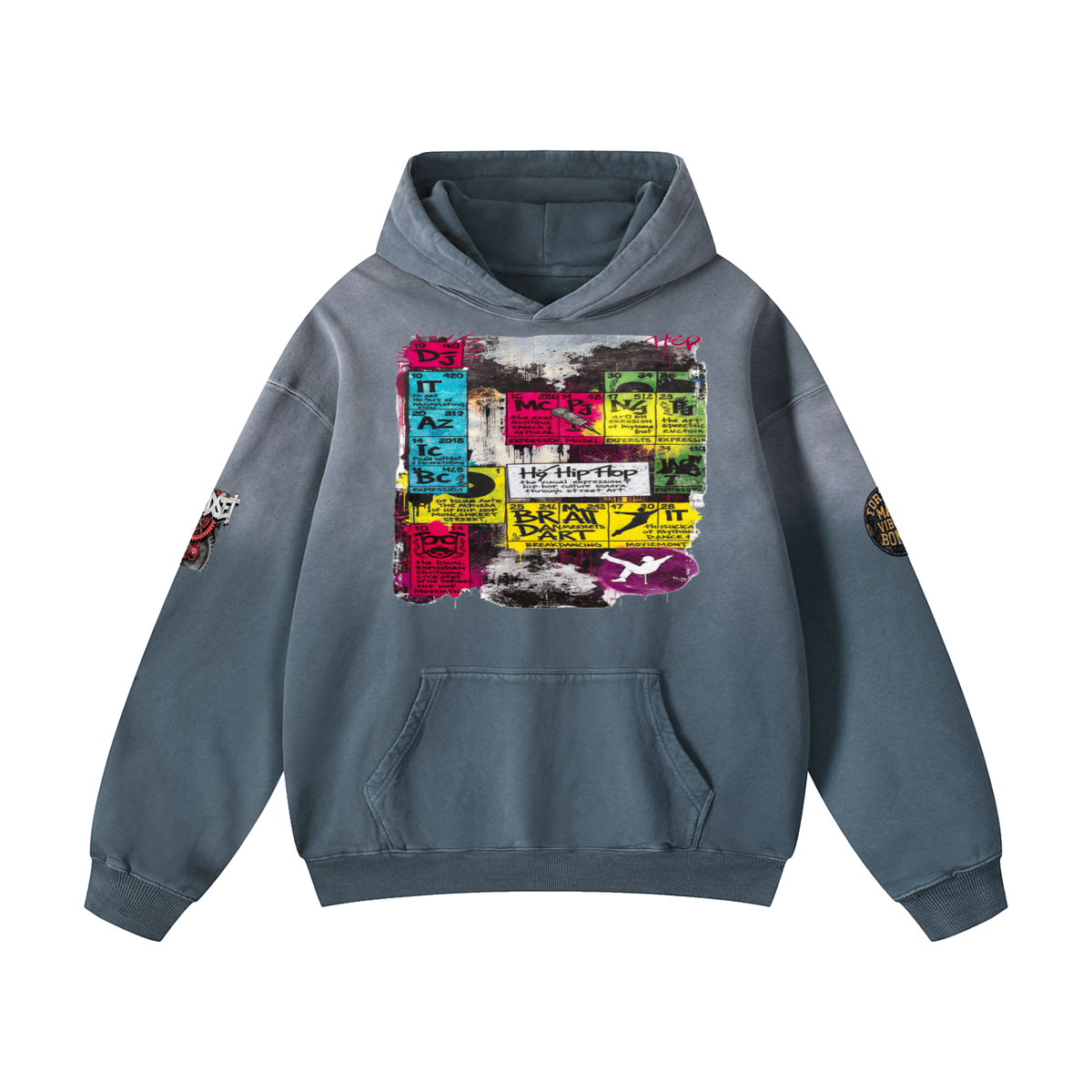 Culture chemistry Heavyweight Sunfade Oversized Hoodie