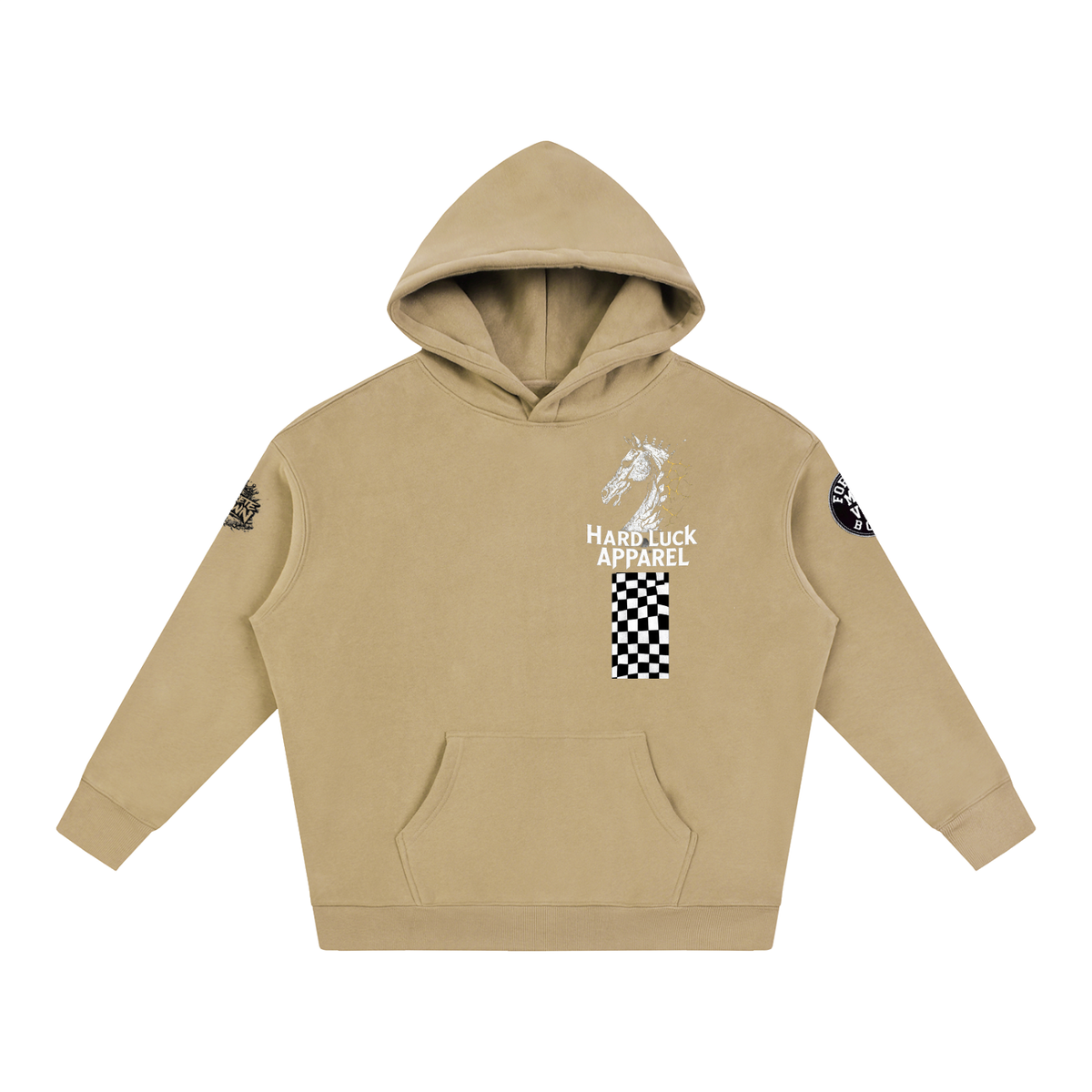 The Last Move Oversize Fleeced Hoodie