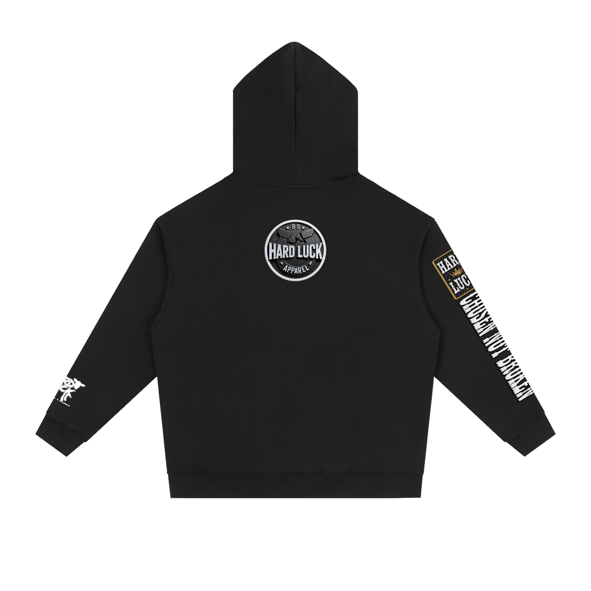 HARD LUCK - Black Sheep "CHOSEN NOT BROKEN" Heavyweight Hoodie
