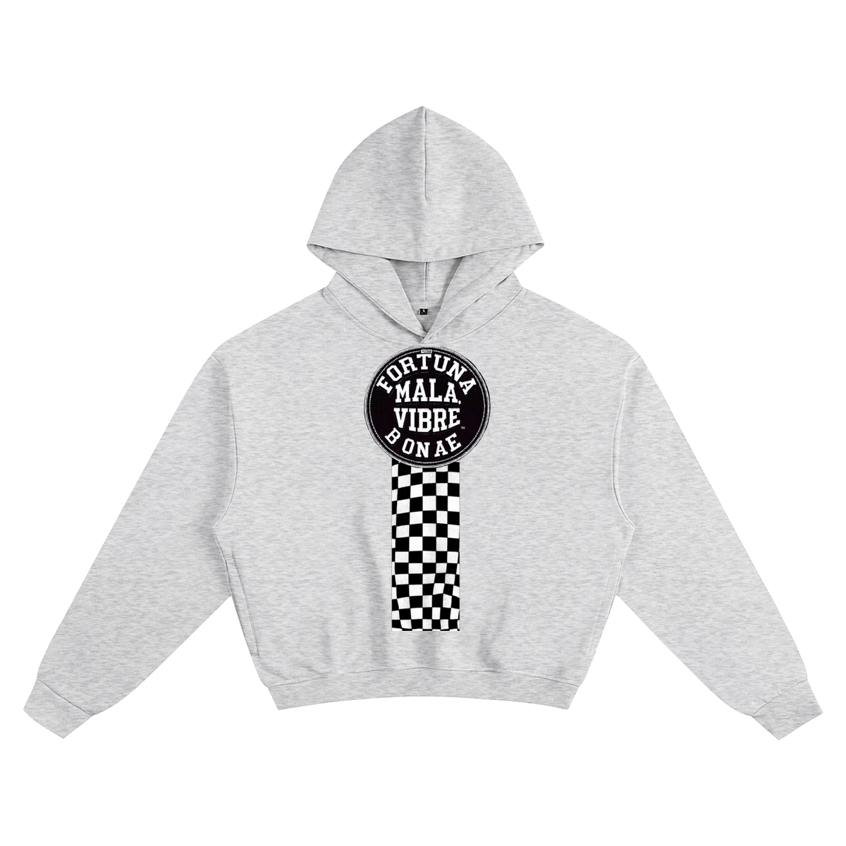 Unisex Cotton Cropped Hoodie