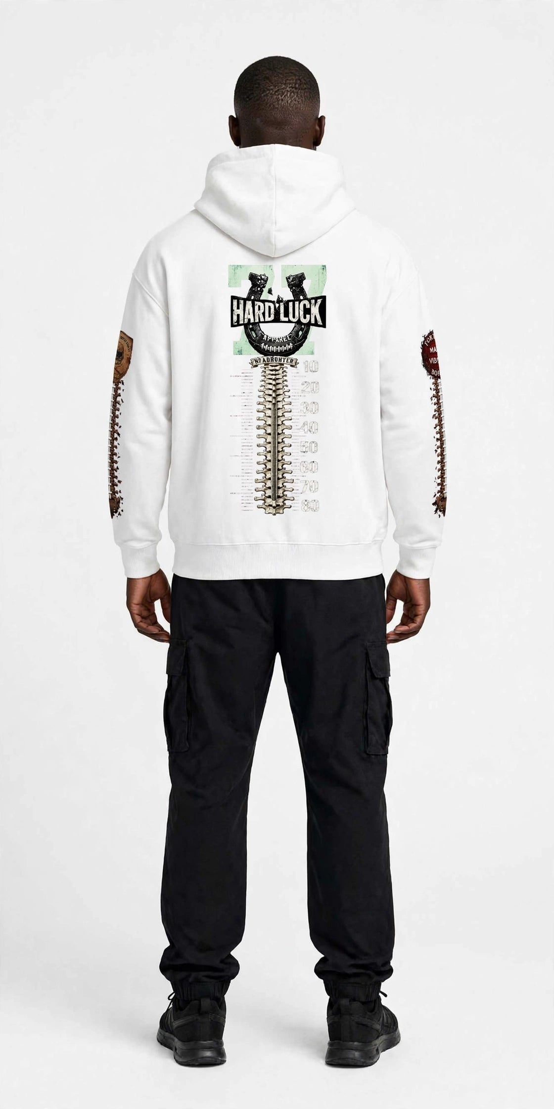GRIDIRON GUT CHECK — HEADHUNTER 77 CAPTAIN HEAVYWEIGHT HOODIE