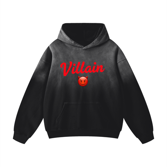 Villain Heavyweight Sunfade Oversized Hoodie