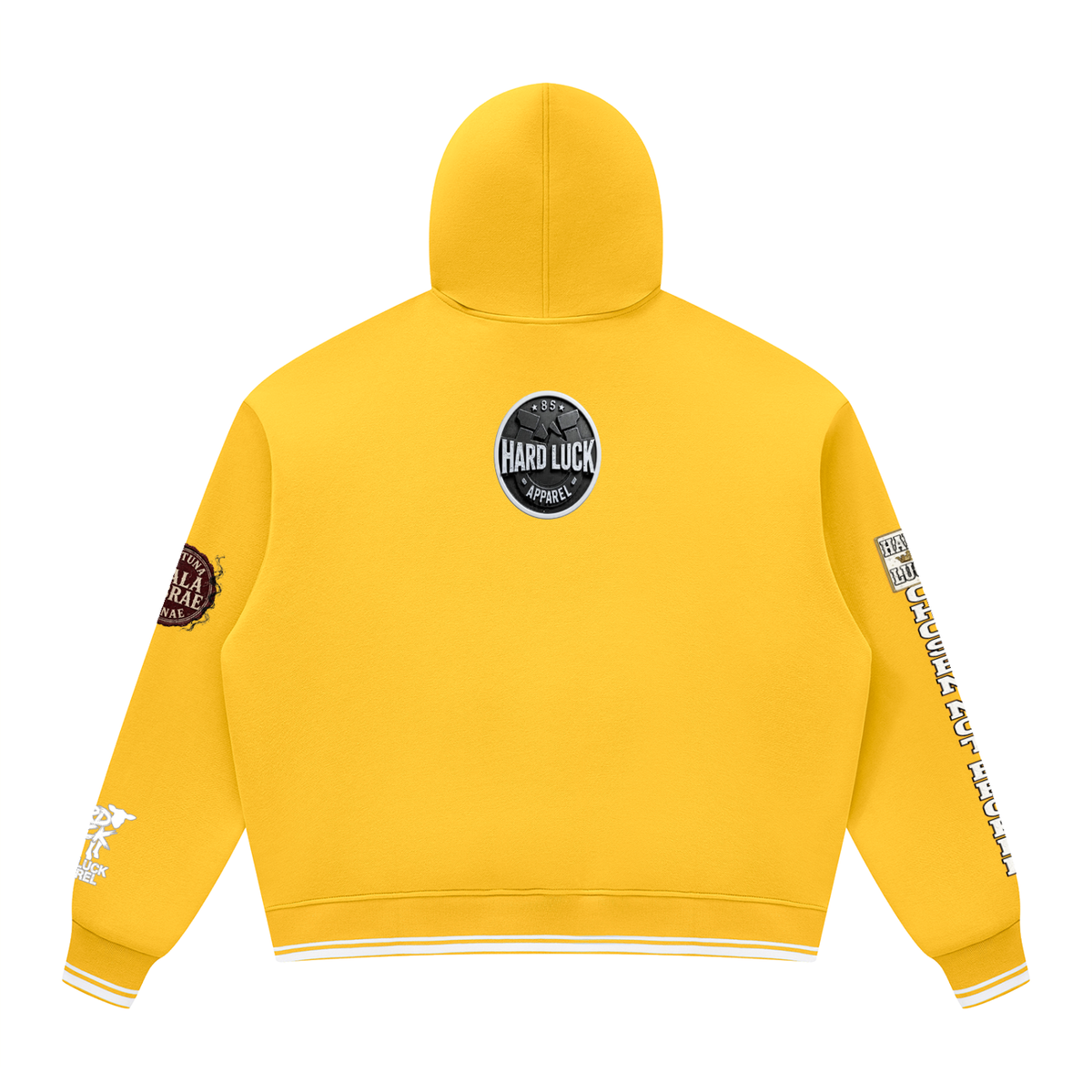 Chosen Not Broken Black Sheep Varsity Hoodie - Fortuna Seal Edition