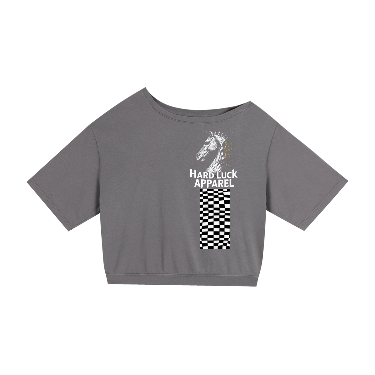 The Last Move "Win or Learn" Off-Shoulder Sweatshirt | Women's Streetwear | Hard Luck Apparel