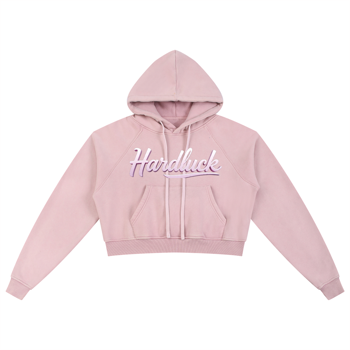 The Lavender Virgo Show  Cropped Hoodie