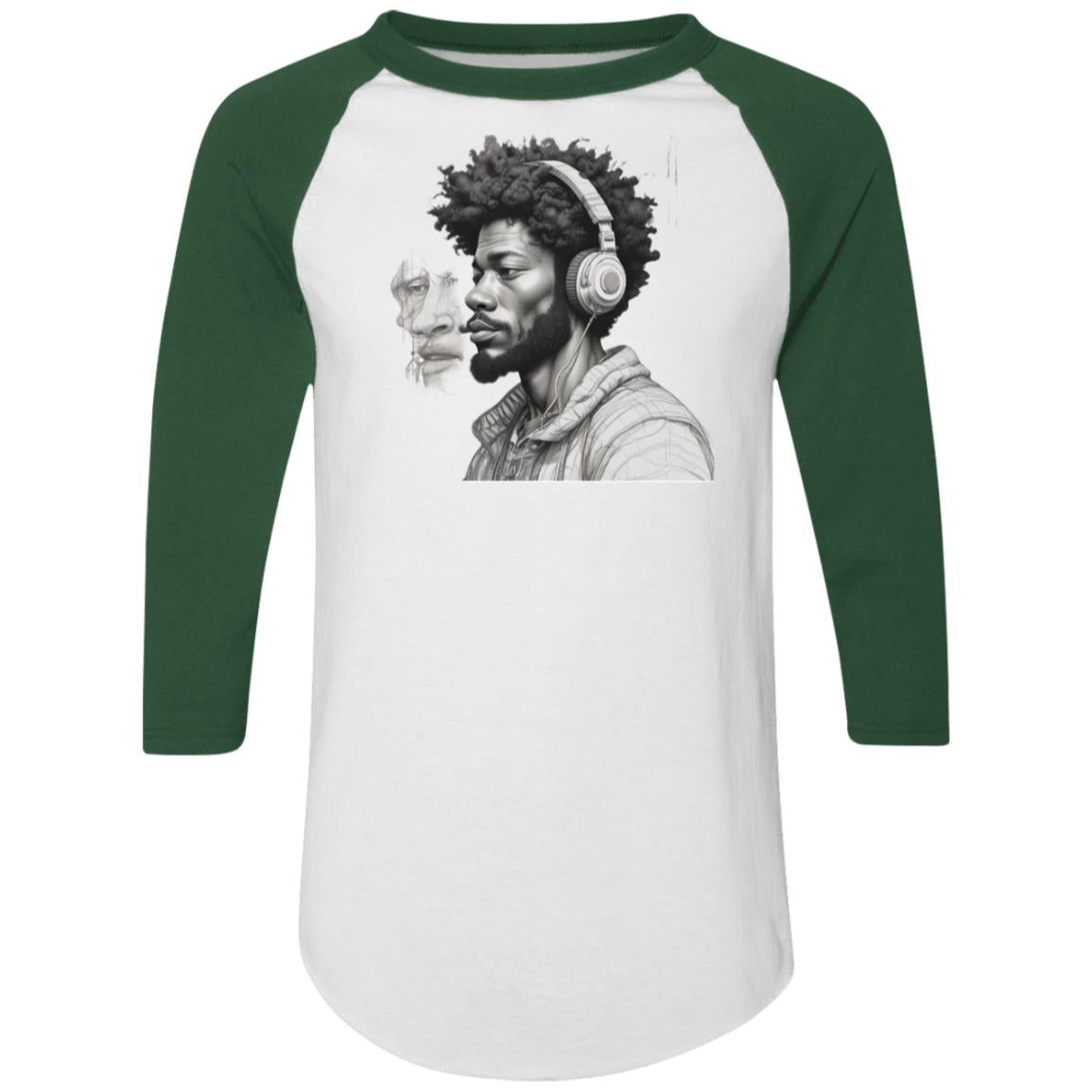 Soul Reflections Raglan Jersey | Graphic Baseball Shirt | Hard Luck Apparel
