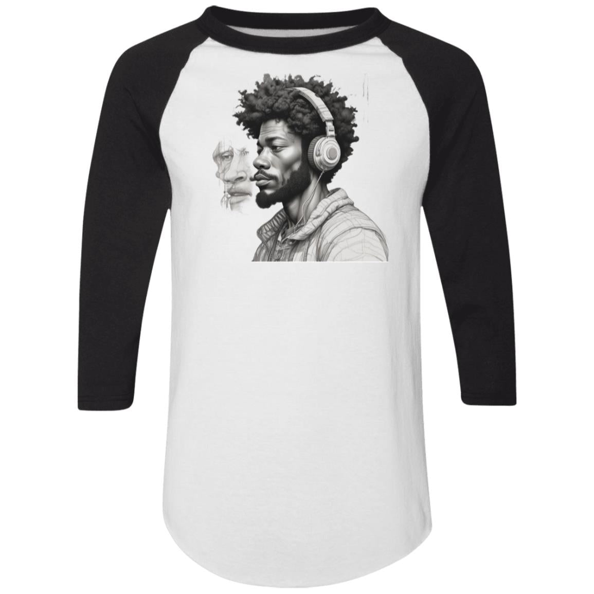 Soul Reflections Raglan Jersey | Graphic Baseball Shirt | Hard Luck Apparel