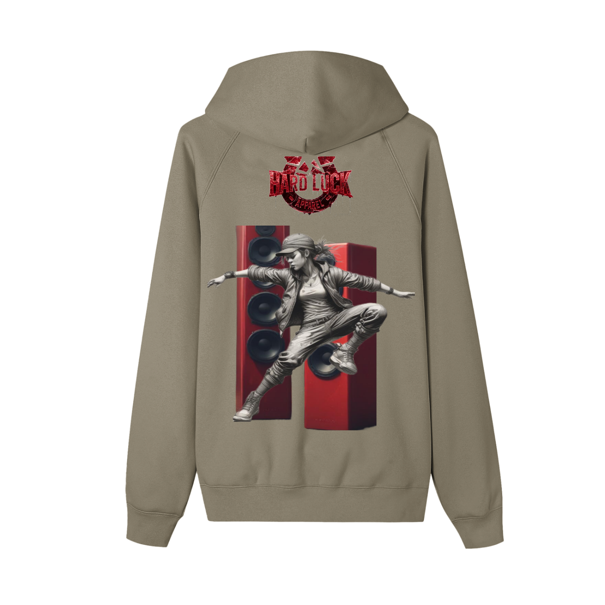 B-Girl in Motion z full zip fleece