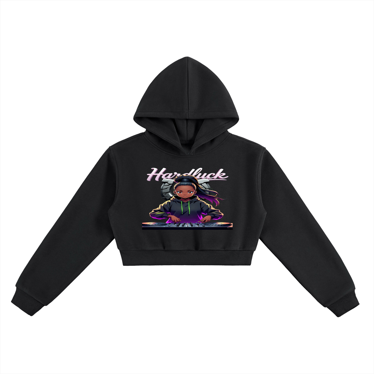 Lavender Virgo Essential Cropped Hoodie