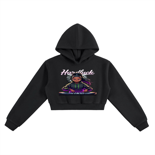Lavender Virgo Essential Cropped Hoodie