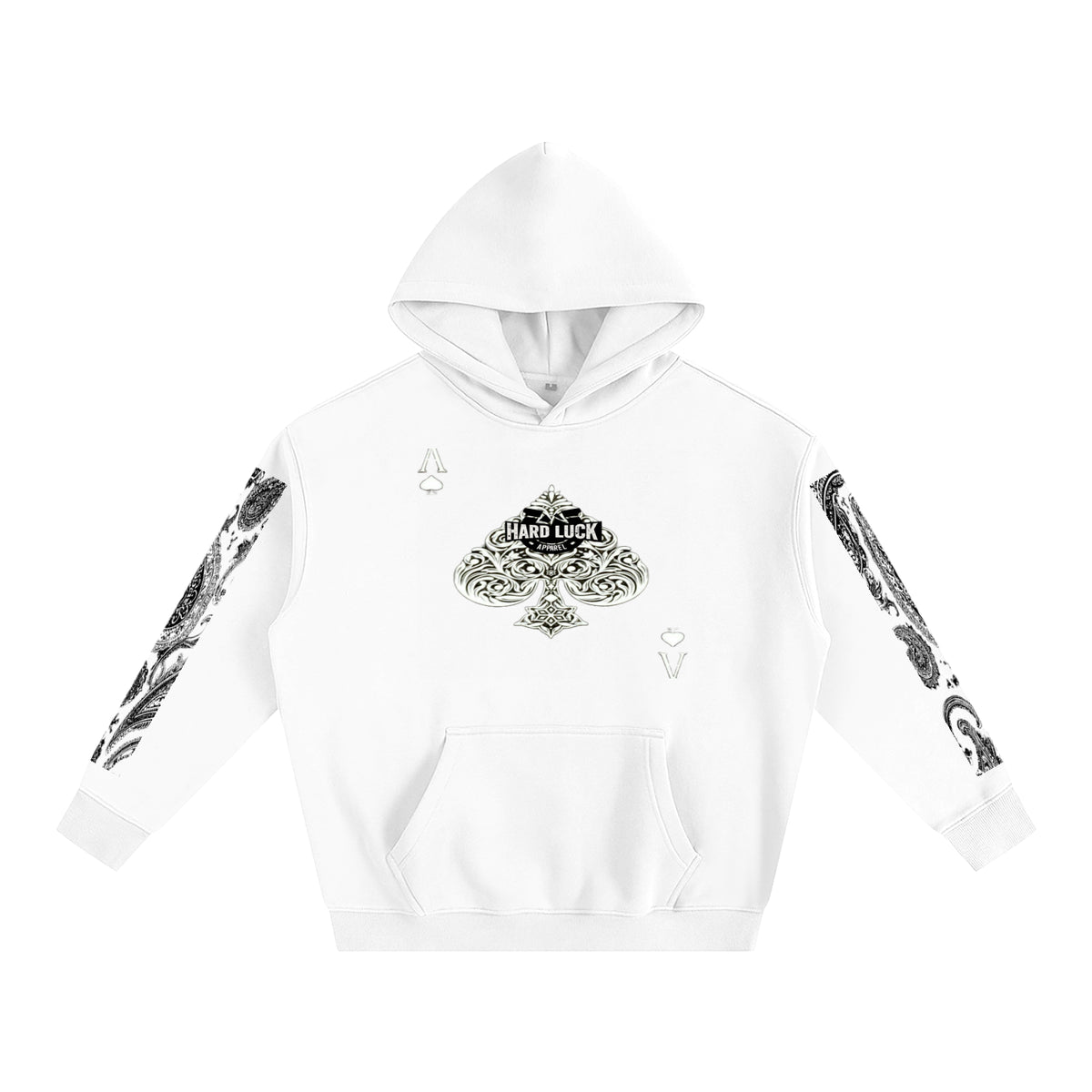 Hard Luck Apparel – Uptown Ace  Fleeced Hoodie