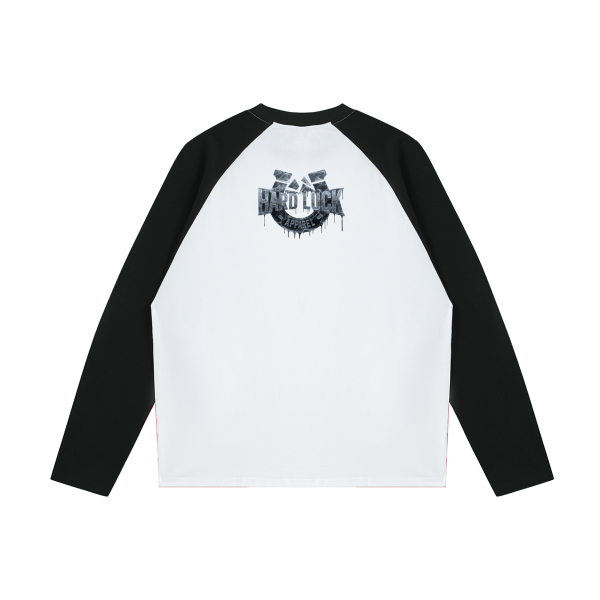 Black Ice Roll the D-Ice Color Blocked Raglan Long Sleeve T-Shirt