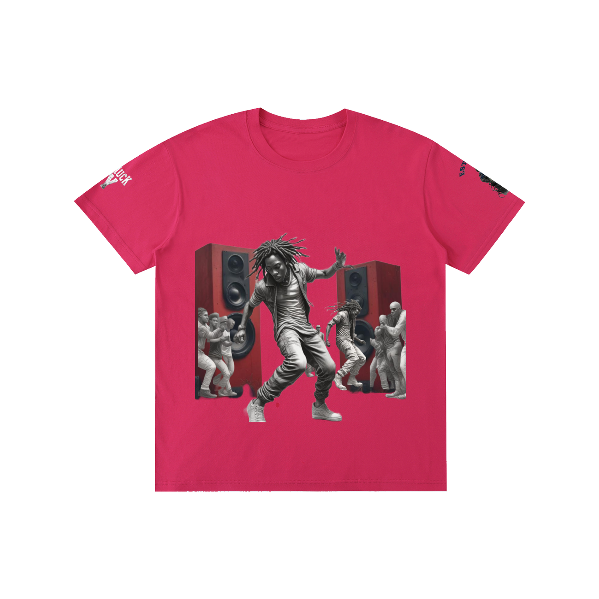 B-Boy in Motion Tee | Premium Hip-Hop Graphic T-Shirt | Hard Luck Apparel