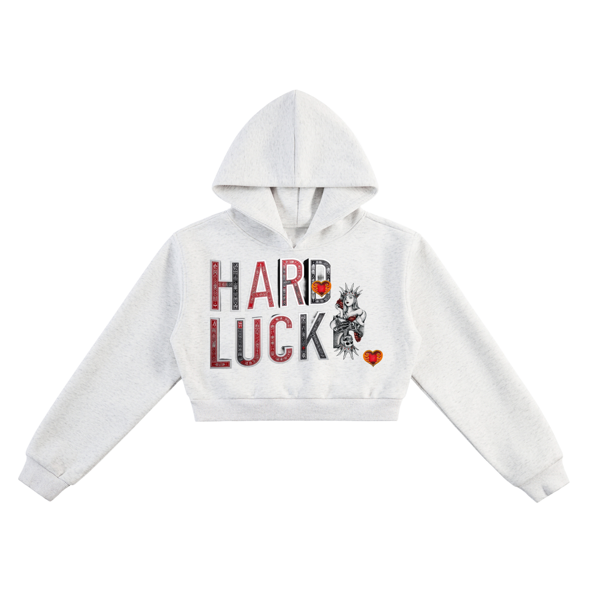 Queens Gambit Essential Cropped Hoodie