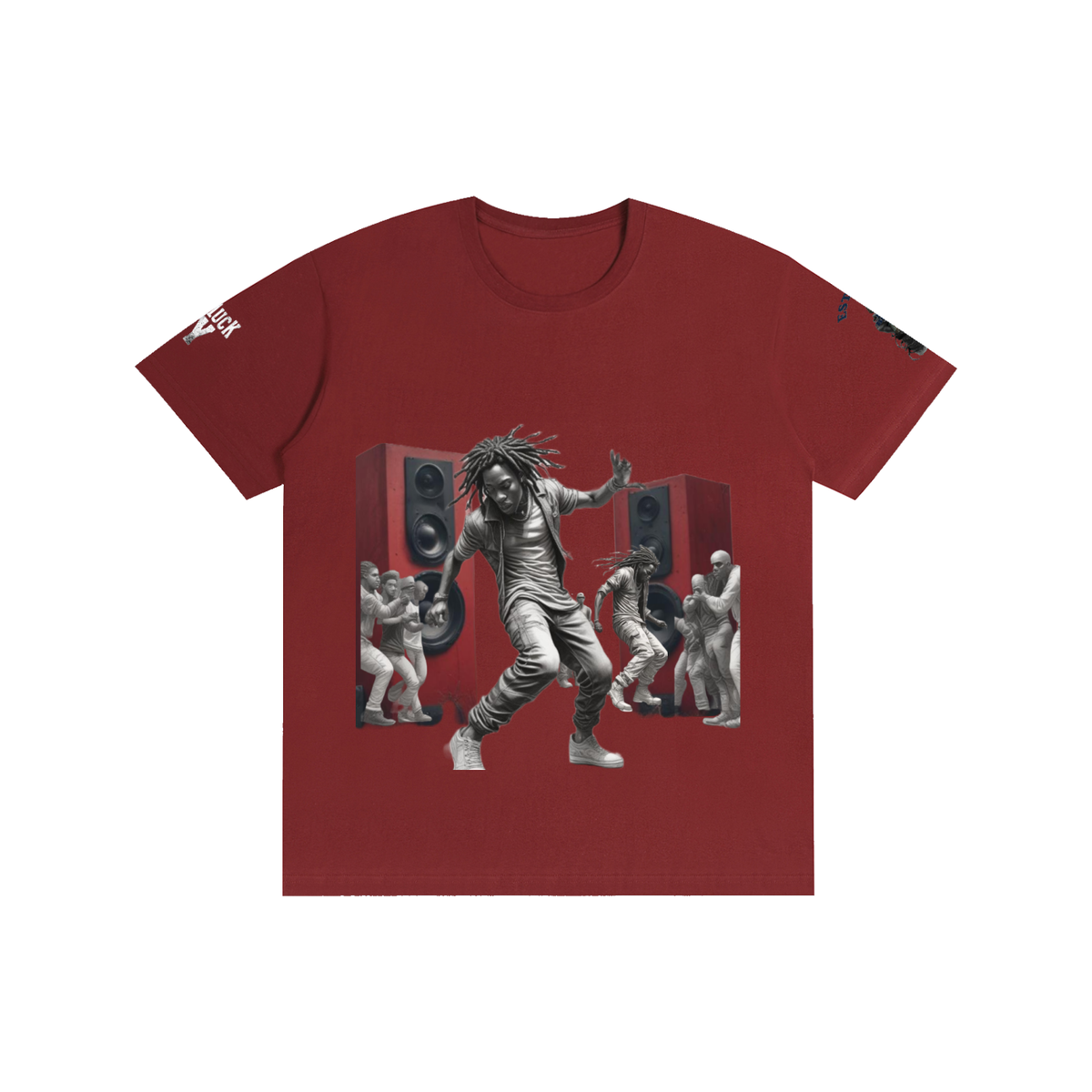 B-Boy in Motion Tee | Premium Hip-Hop Graphic T-Shirt | Hard Luck Apparel