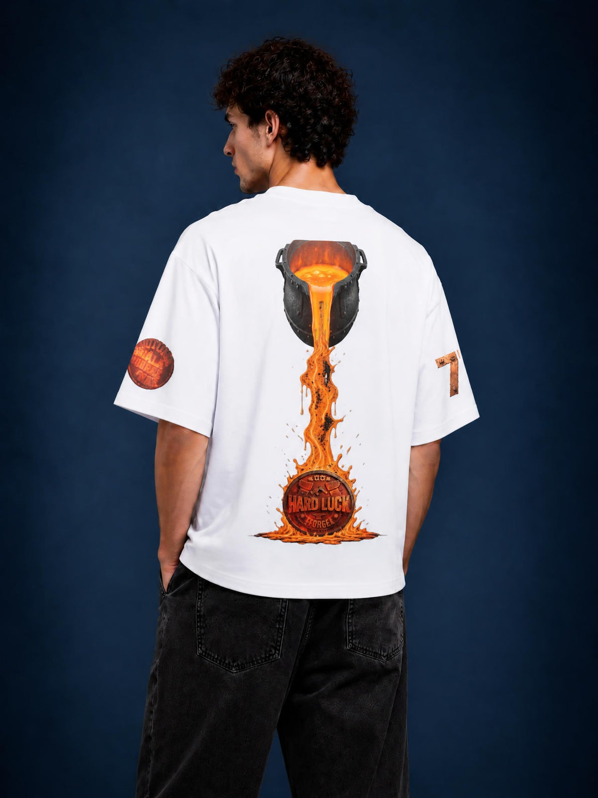 Blacksmith Fire Forged Epic Unisex T-Shirt | Blacksmith Forged Collection | Hard Luck Apparel