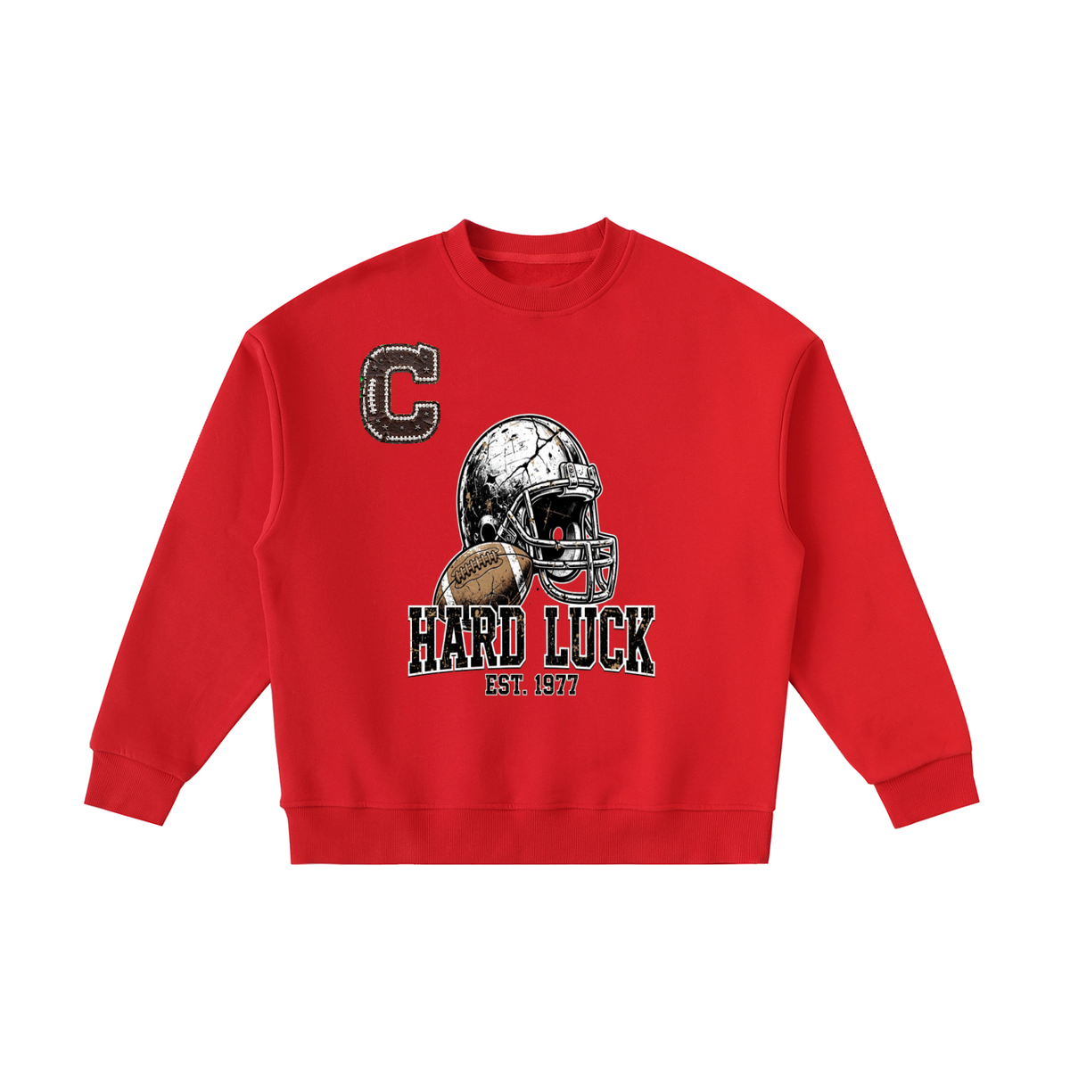 THE HEADHUNTER KIDS CREWNECK - Gridiron Gut Check Youth Crewneck Sweatshirt | Hard Luck Apparel