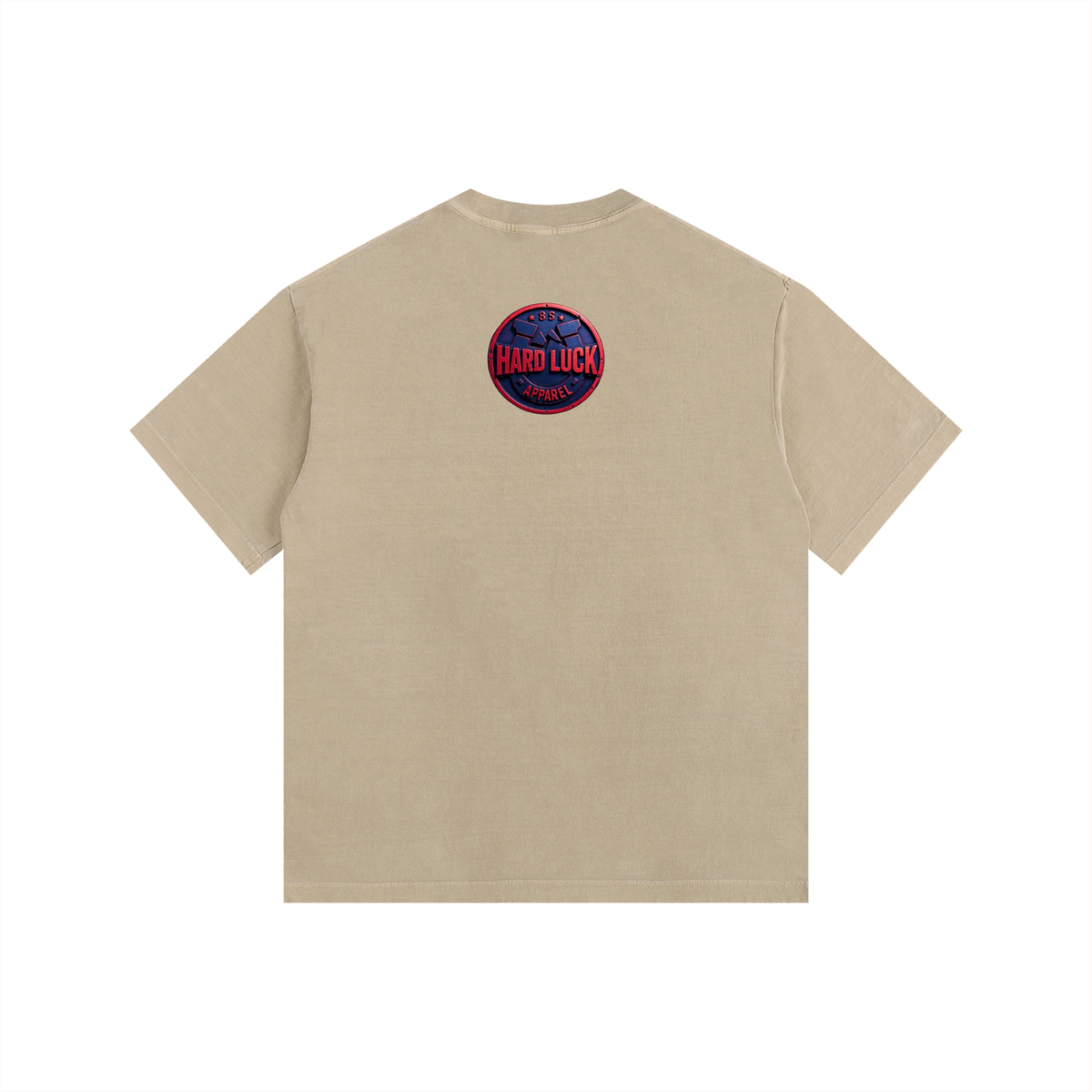 Masked Pressures Vintage Washed Oversized Cotton T-Shirt