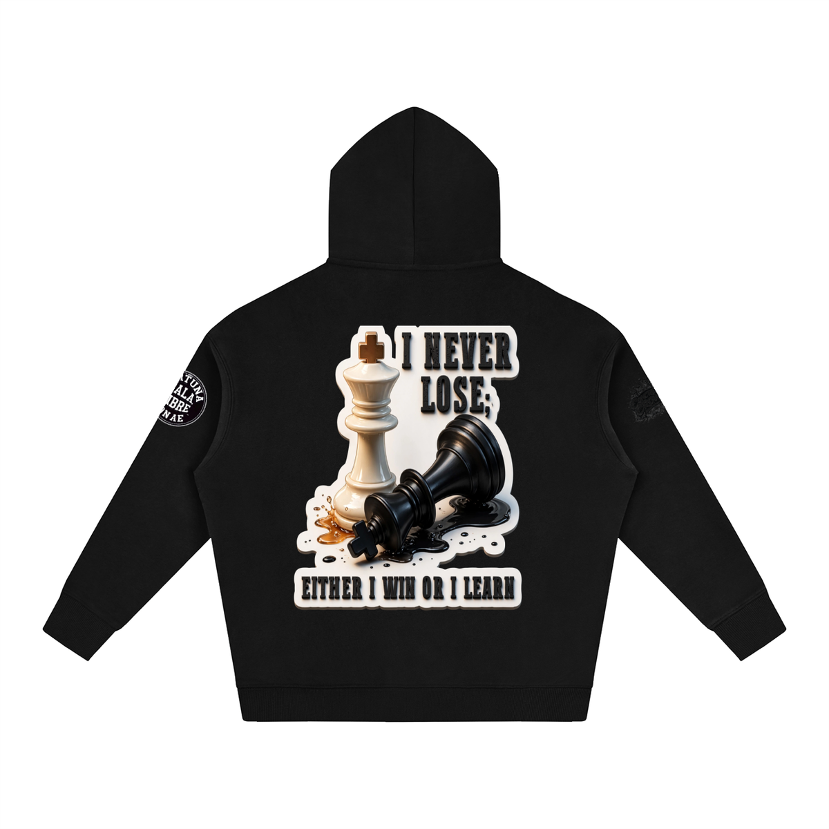 The Last Move Oversize Fleeced Hoodie