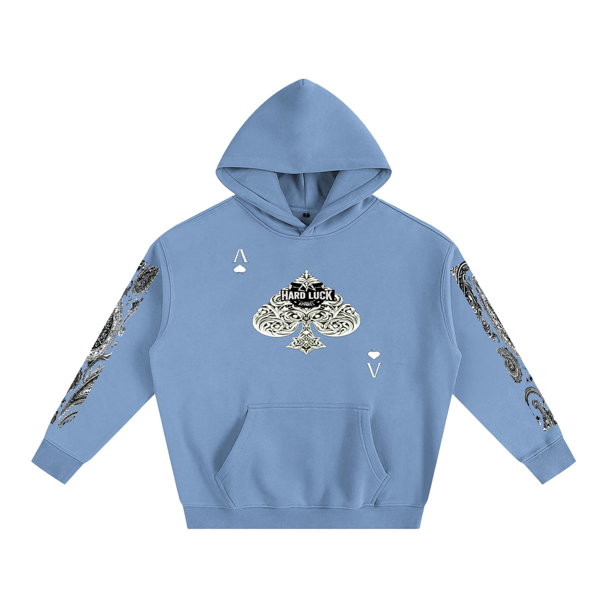 Hard Luck Apparel – Uptown Ace  Fleeced Hoodie