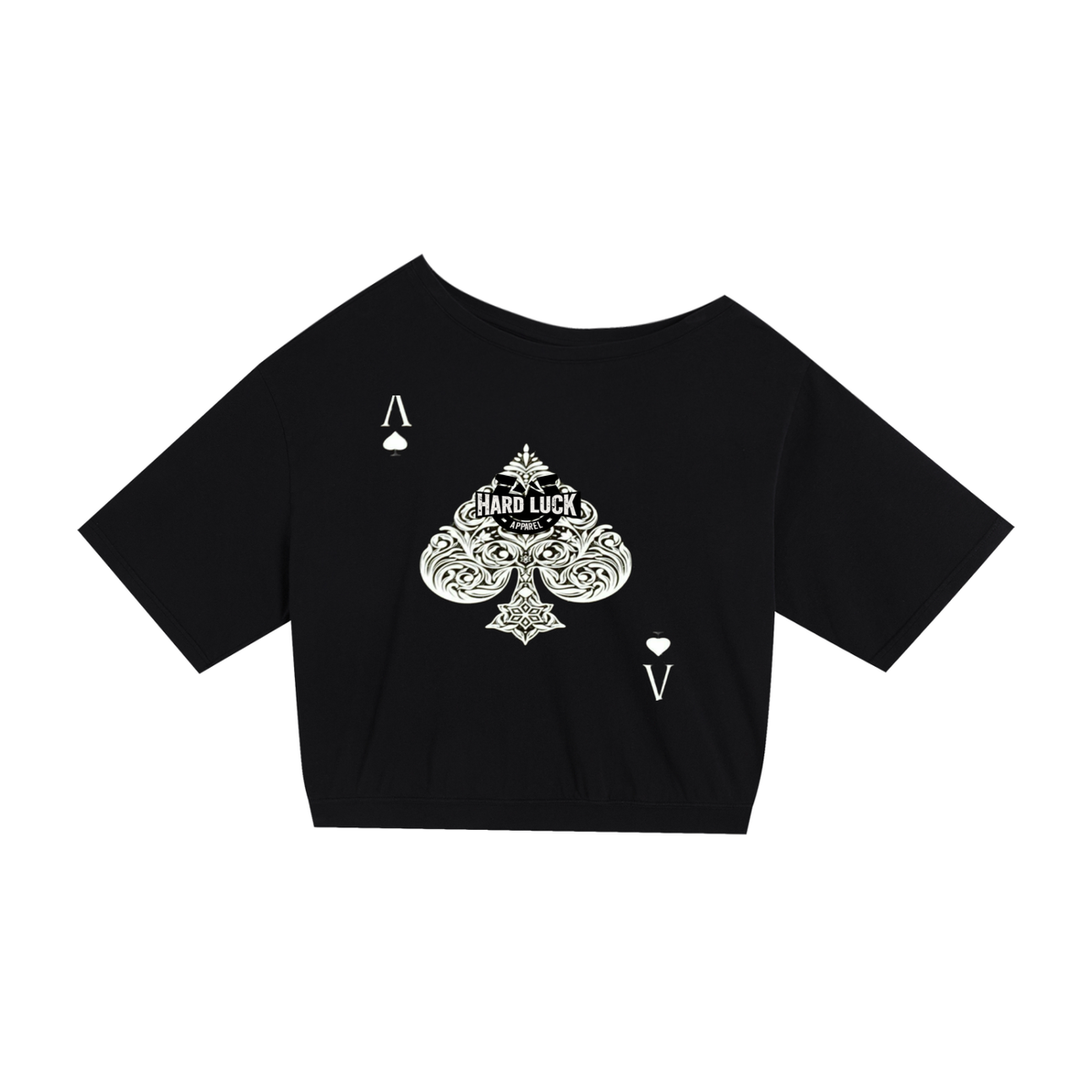 Uptown Ace Asymmetric Shoulder Oversized Cotton T-Shirt