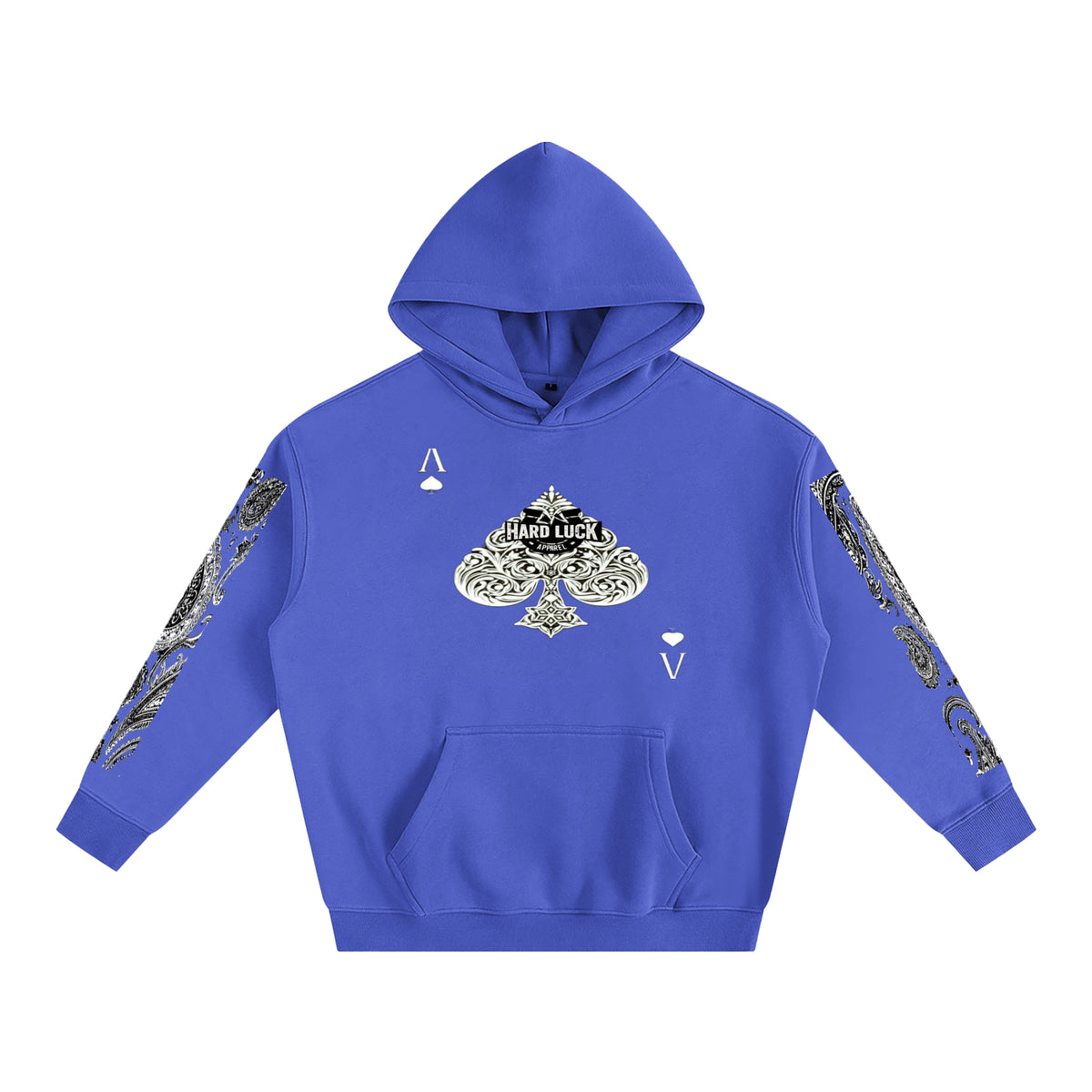 Hard Luck Apparel – Uptown Ace  Fleeced Hoodie