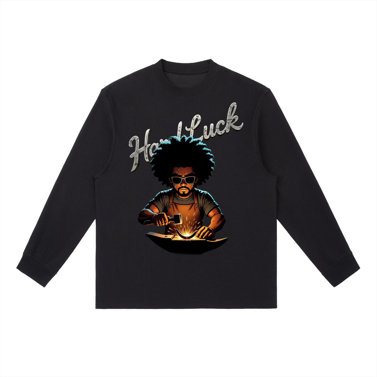 Blacksmith Forged Essential Long Sleeve Tee | Heavyweight NY Streetwear