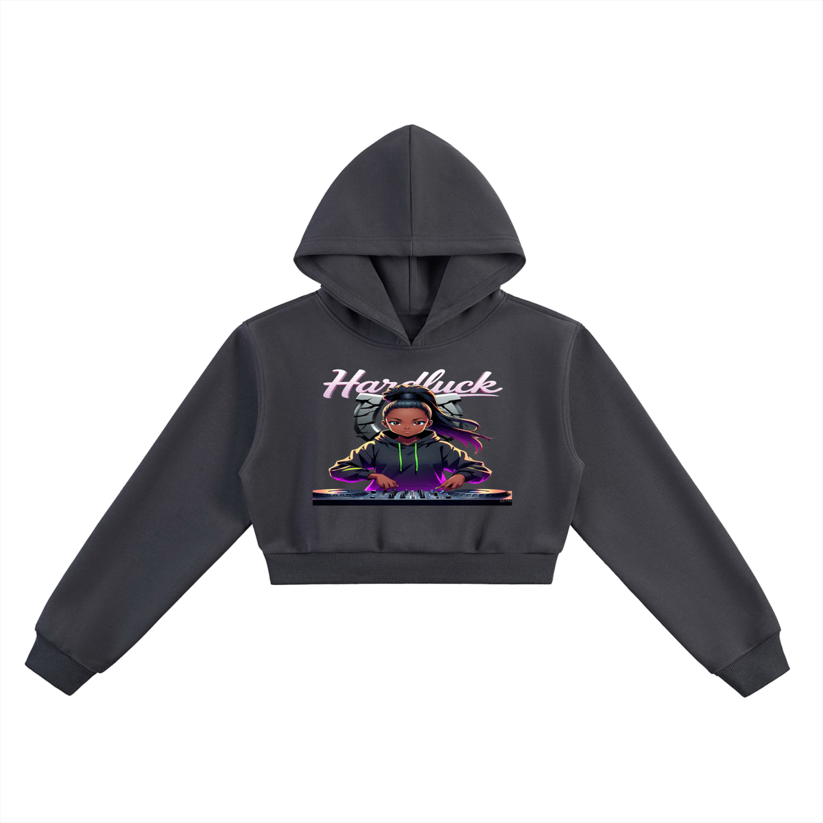 Lavender Virgo Essential Cropped Hoodie