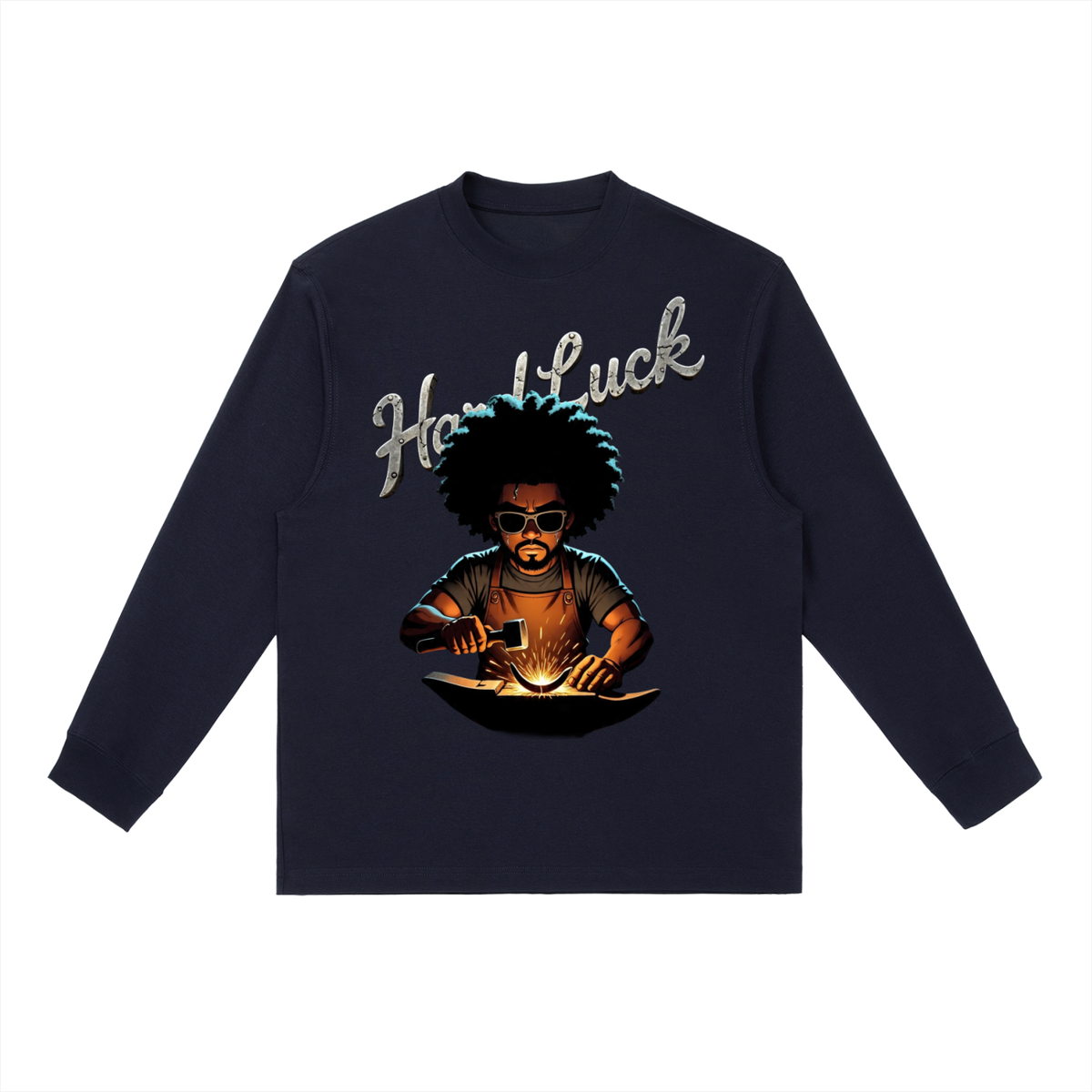 Blacksmith Forged Essential Long Sleeve Tee | Heavyweight NY Streetwear