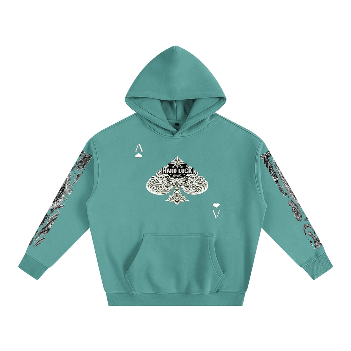 Hard Luck Apparel – Uptown Ace  Fleeced Hoodie