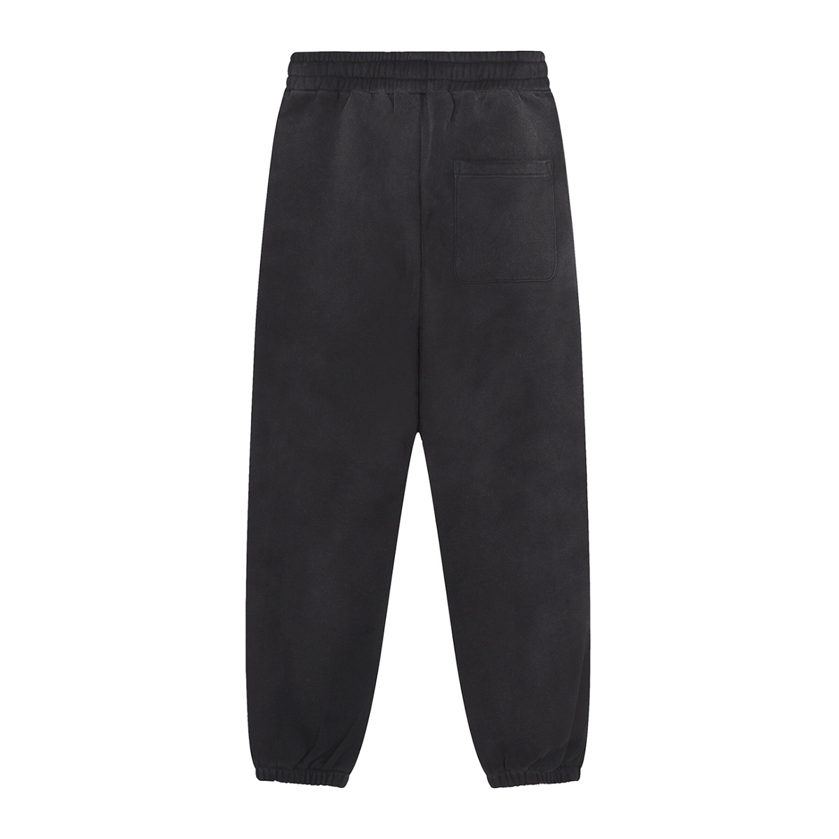 Black Ice Sun Fade Contrast Tape Fleece Jogged Sweatpants