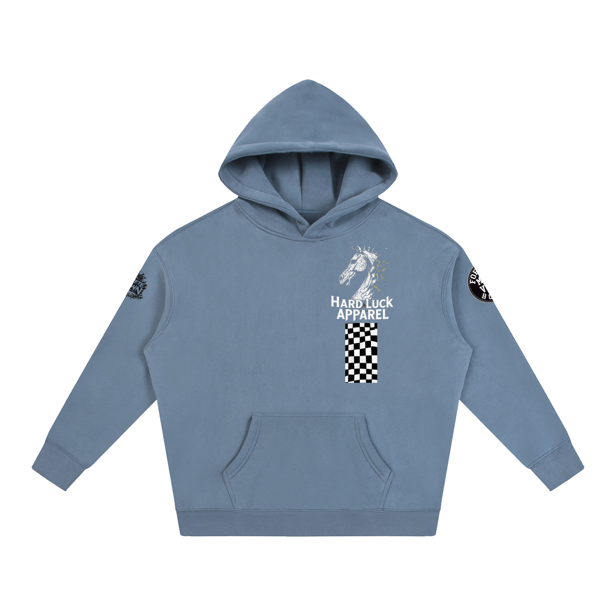 The Last Move Oversize Fleeced Hoodie
