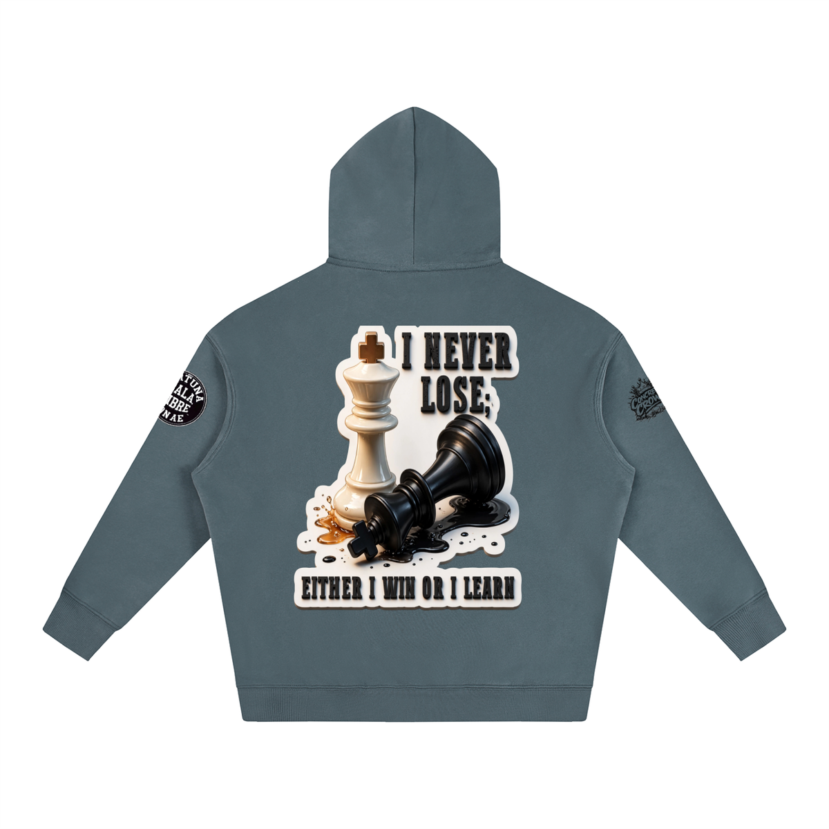 The Last Move Oversize Fleeced Hoodie