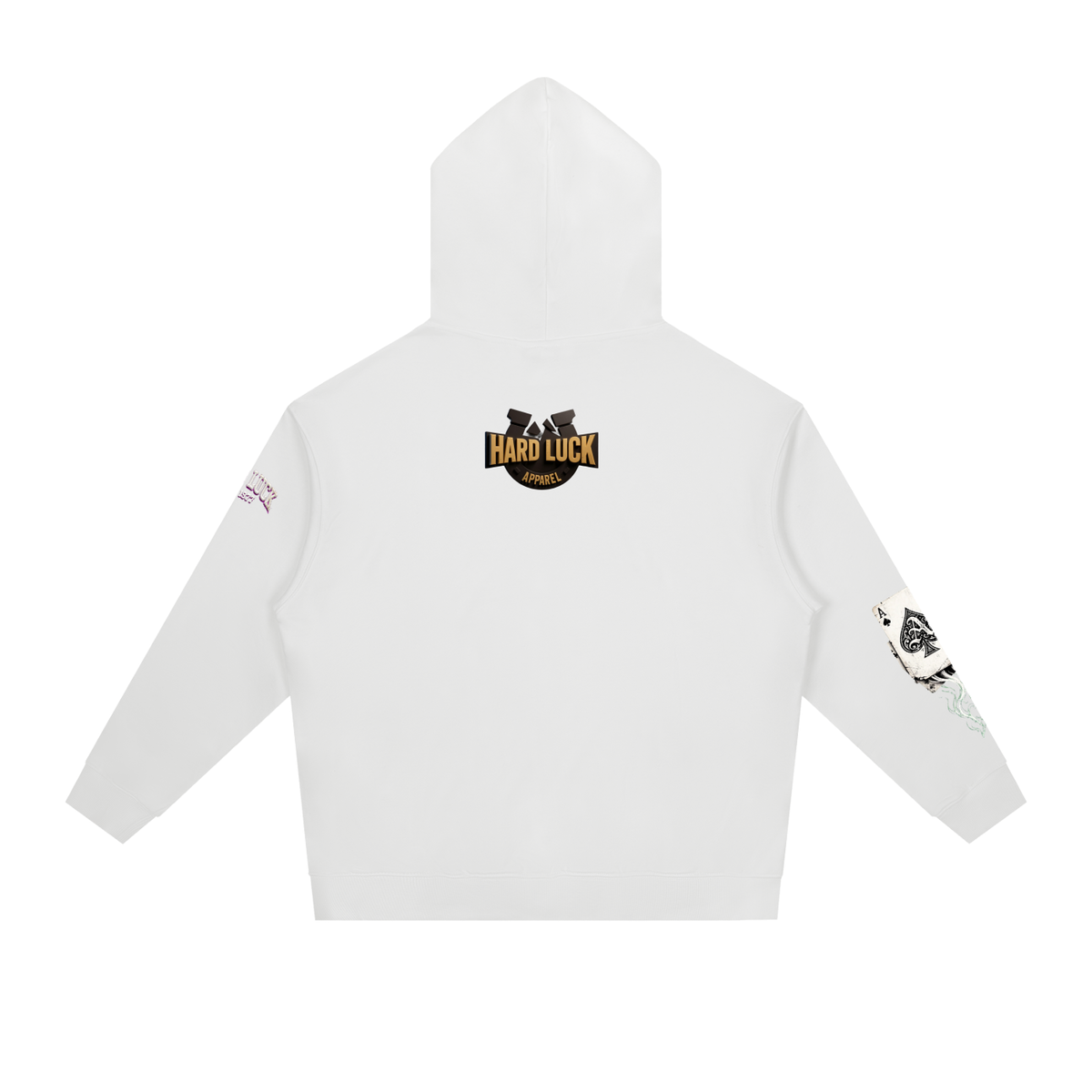 The Gambler: Ace Up the Sleeve Hoodie | Poker Streetwear | Hard Luck Apparel