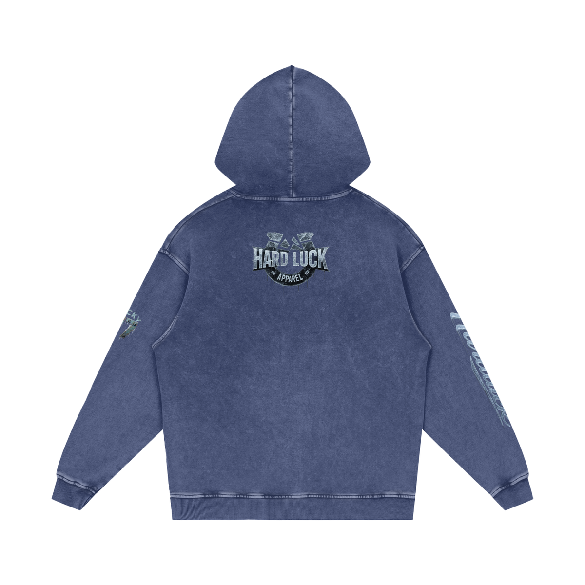 NY BUILT - Ice Storm 1977 Snow-Washed Heavyweight Hoodie