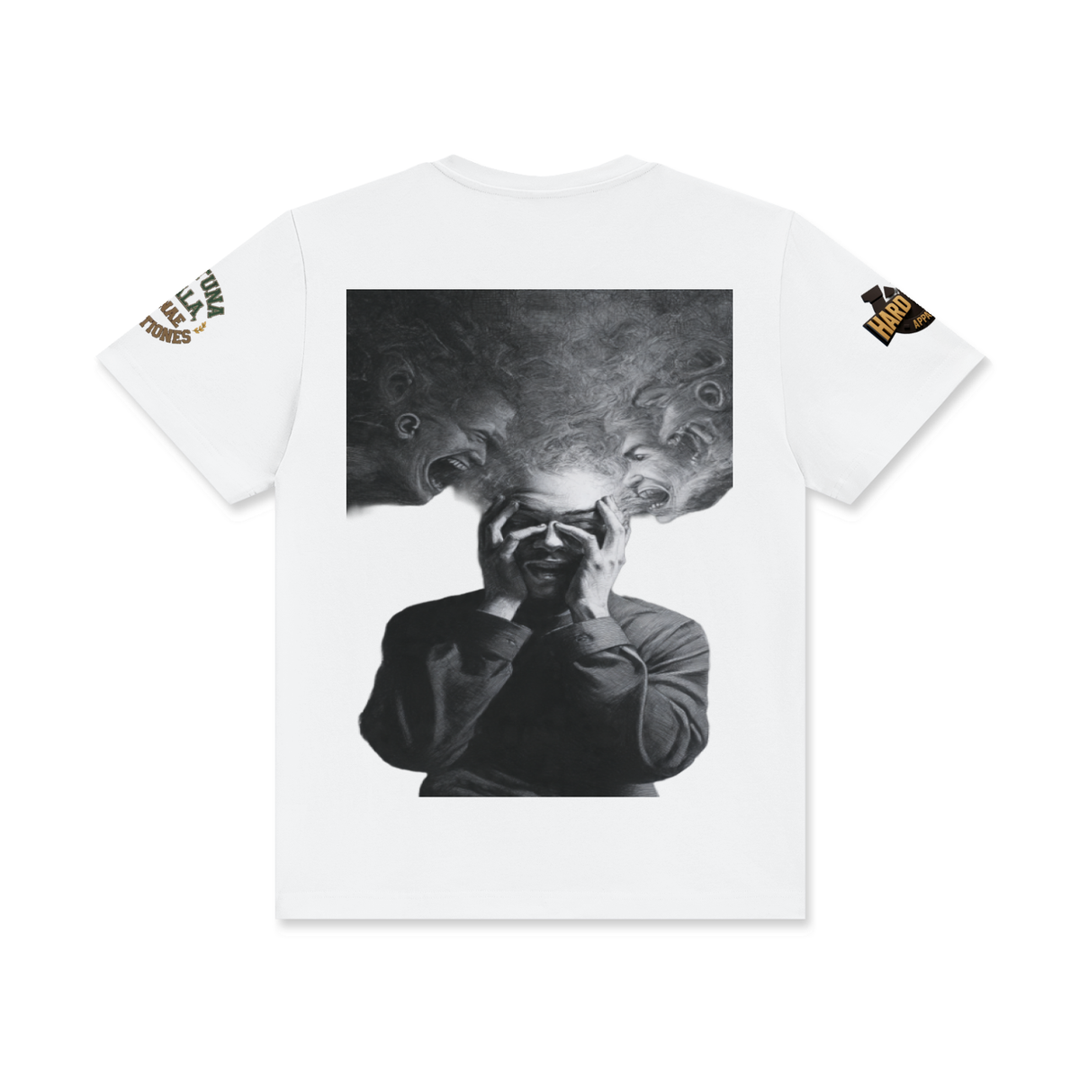 invasive  thoughts  Classic Crew Neck Cotton T-Shirt