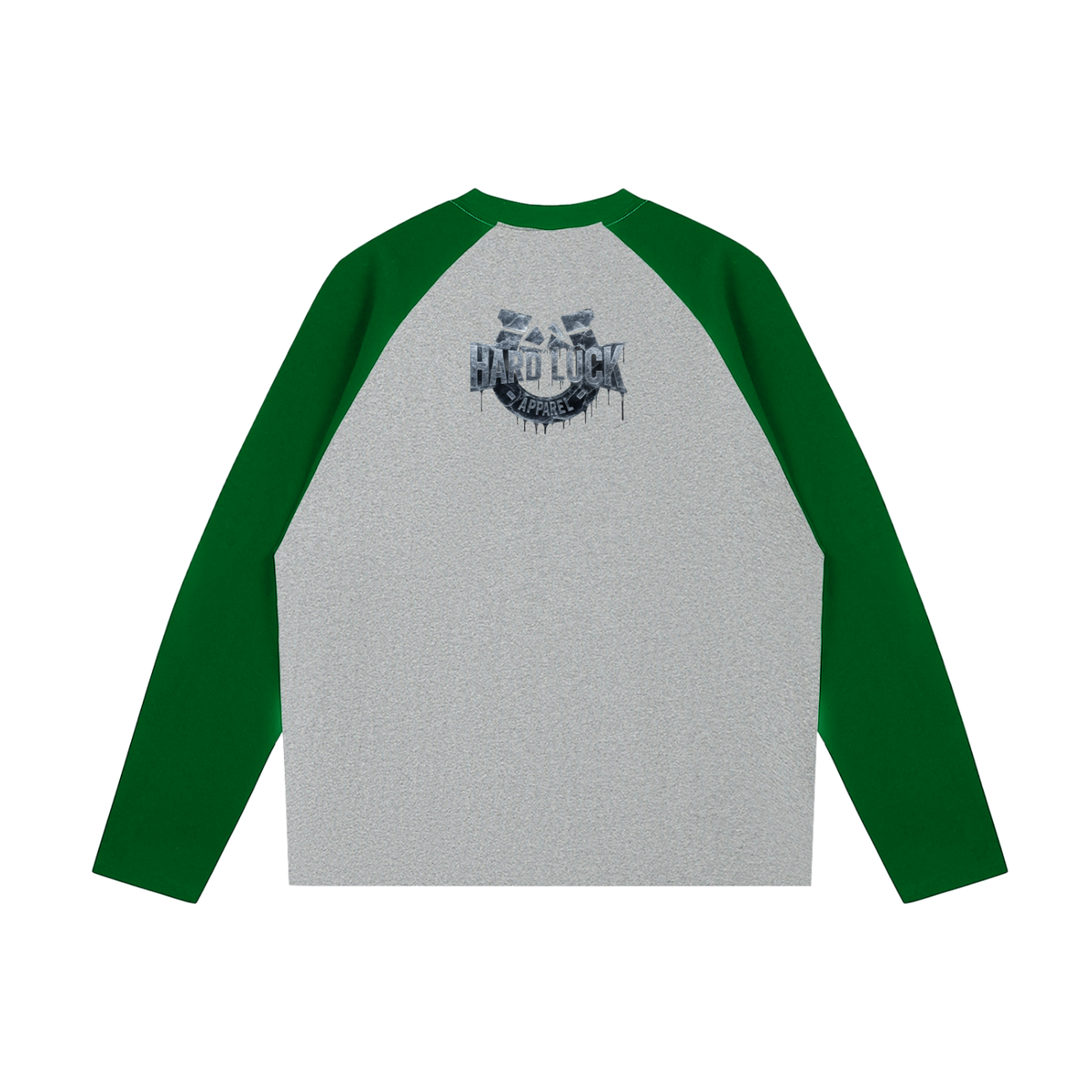 Black Ice Roll the D-Ice Color Blocked Raglan Long Sleeve T-Shirt