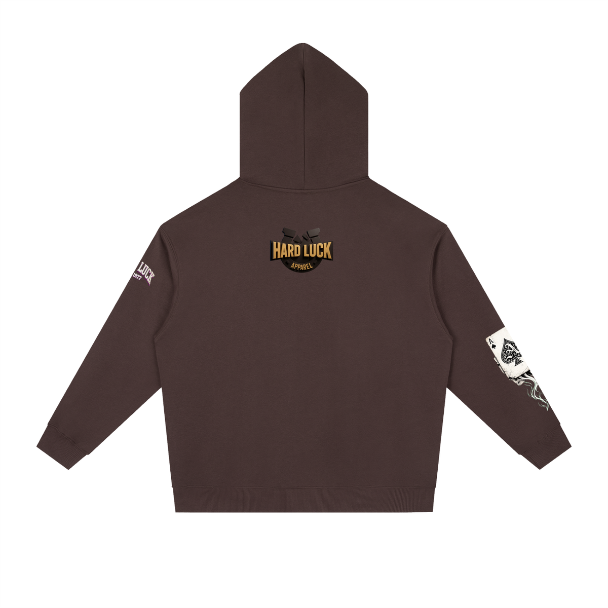 The Gambler: Ace Up the Sleeve Hoodie | Poker Streetwear | Hard Luck Apparel