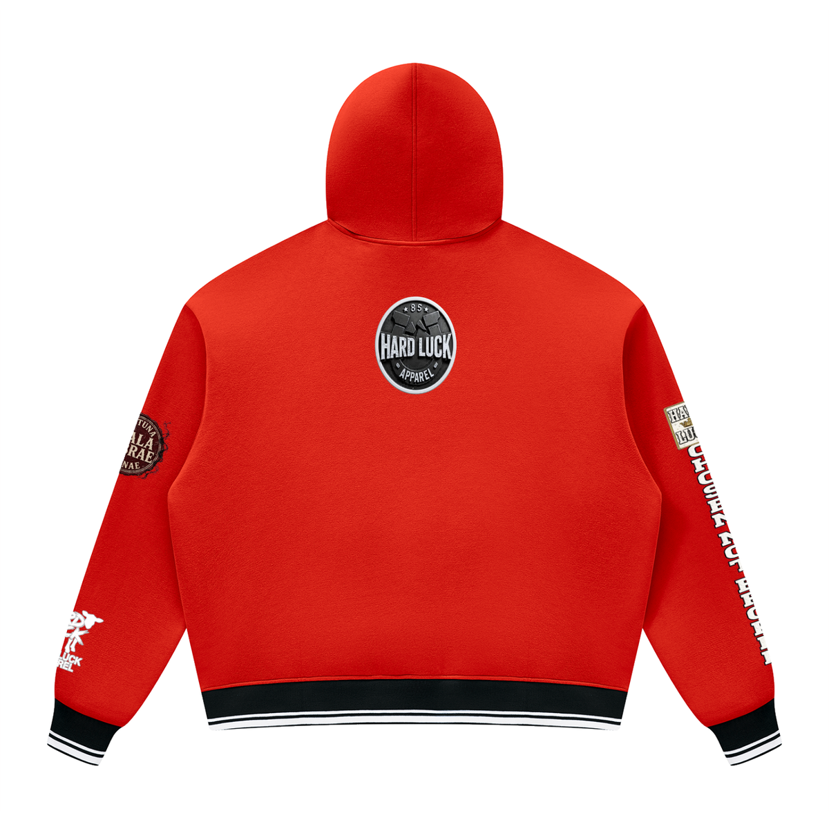 Chosen Not Broken Black Sheep Varsity Hoodie - Fortuna Seal Edition