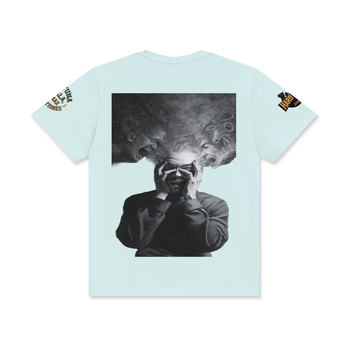 invasive  thoughts  Classic Crew Neck Cotton T-Shirt