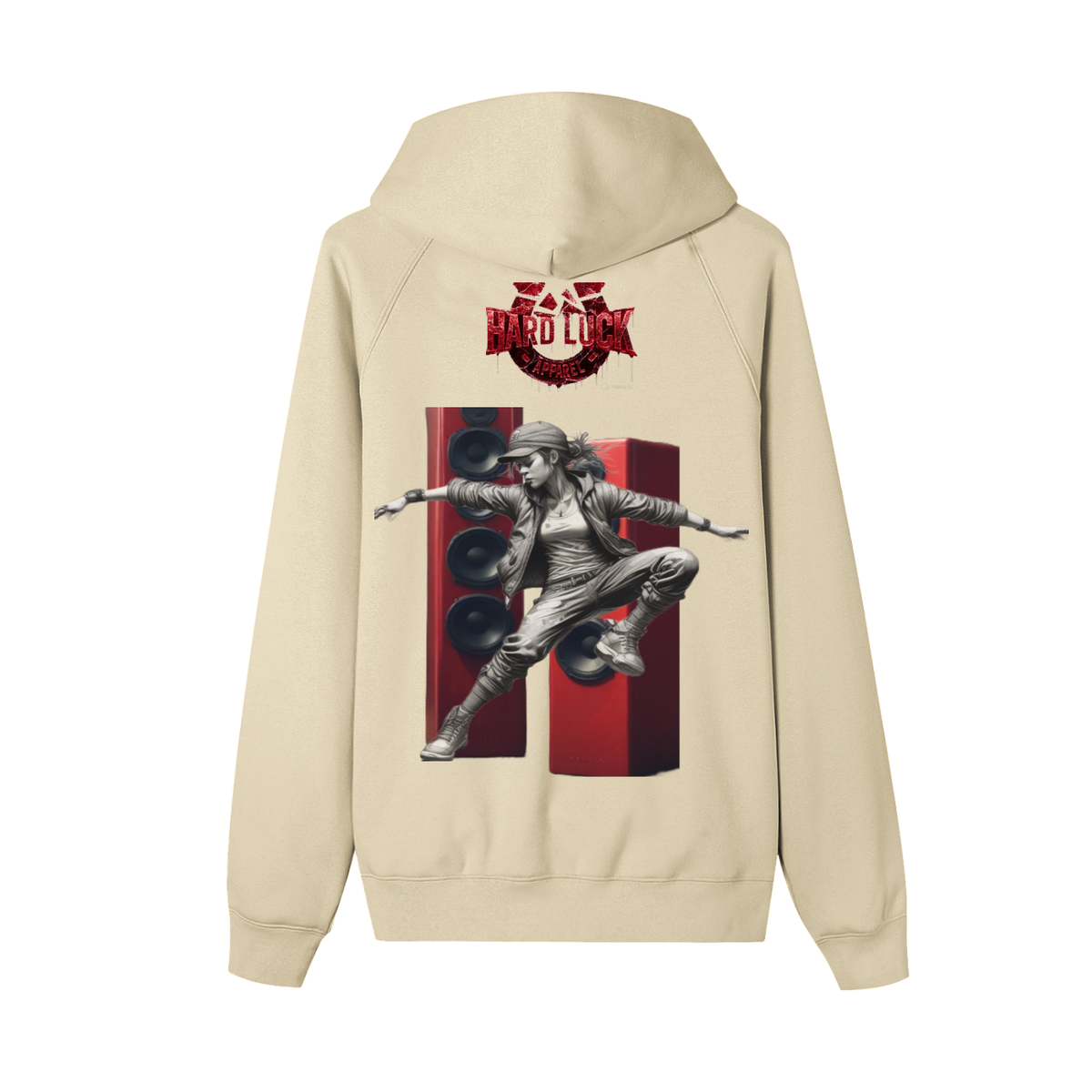 B-Girl in Motion z full zip fleece