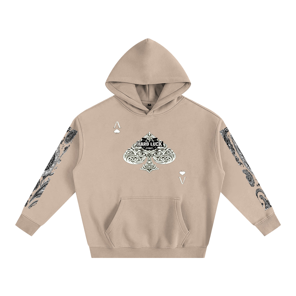 Hard Luck Apparel – Uptown Ace  Fleeced Hoodie