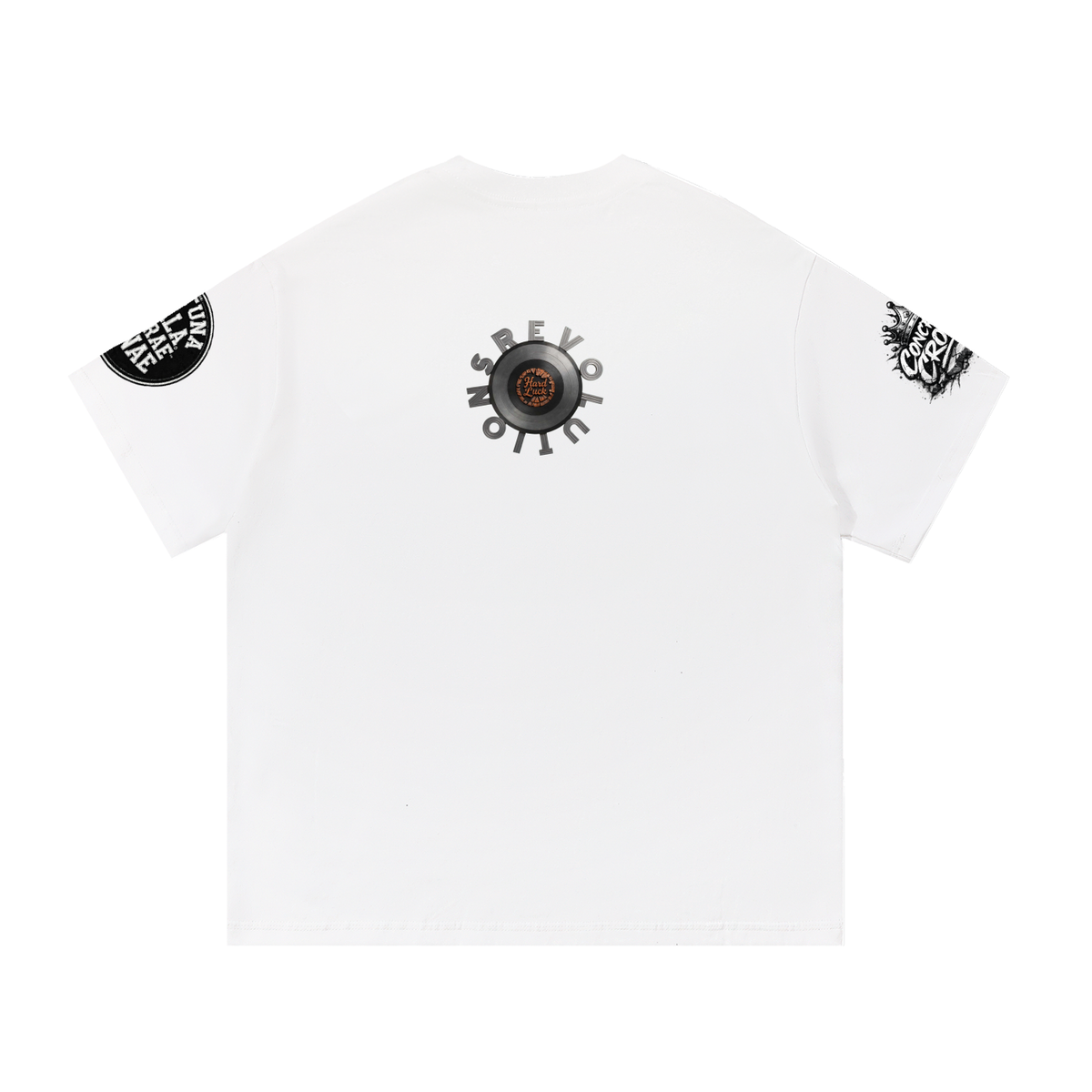 Solid Wall of Sound Graphic T-Shirt | Hip-Hop Sound System Tee | Hard Luck Apparel