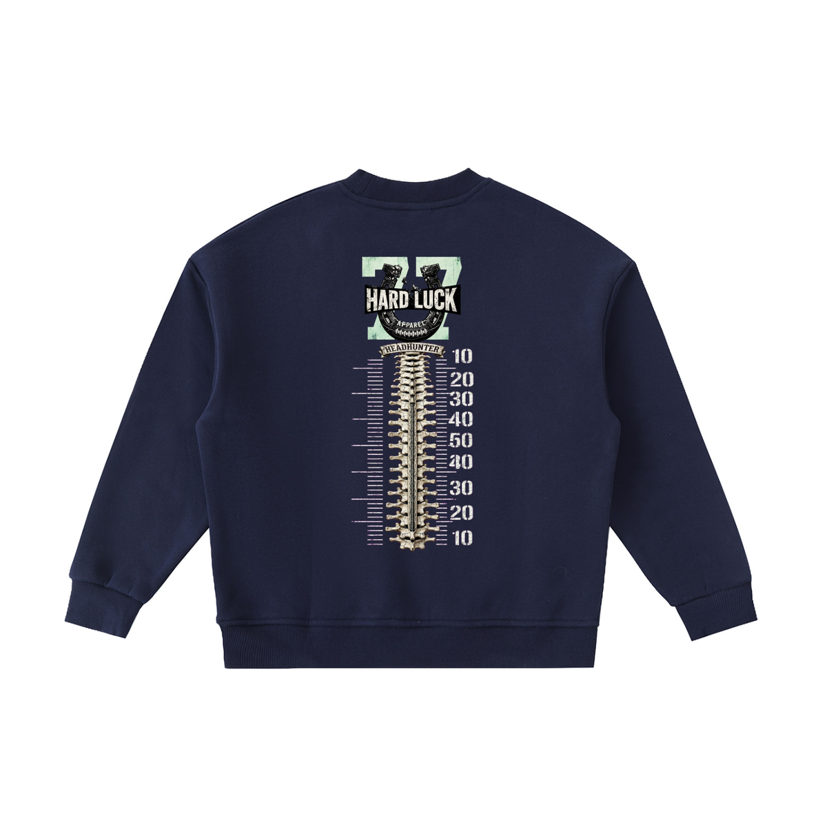 THE HEADHUNTER KIDS CREWNECK - Gridiron Gut Check Youth Crewneck Sweatshirt | Hard Luck Apparel